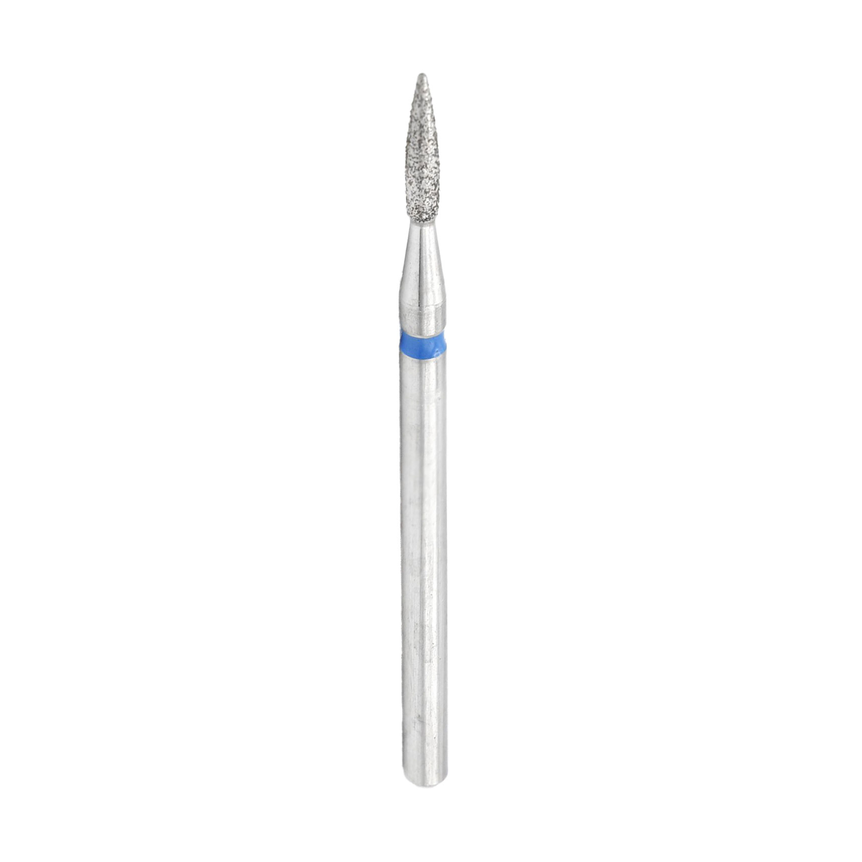 Змінна алмазна фреза для манікюру Nails Molekula Professional Полум'я, синя (243/018B)